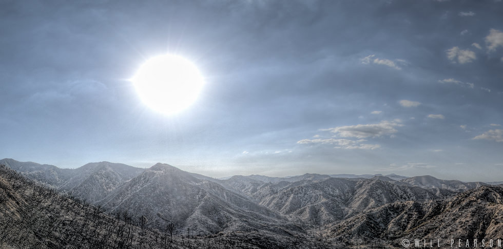 Burnt Landscape, Los Padres