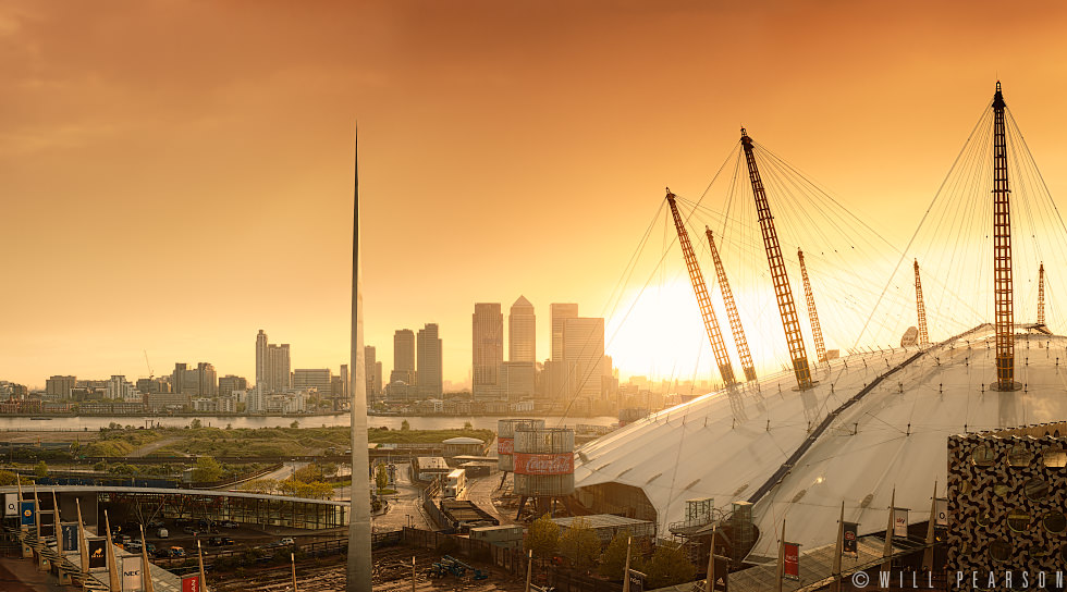 Canary Wharf Sunset