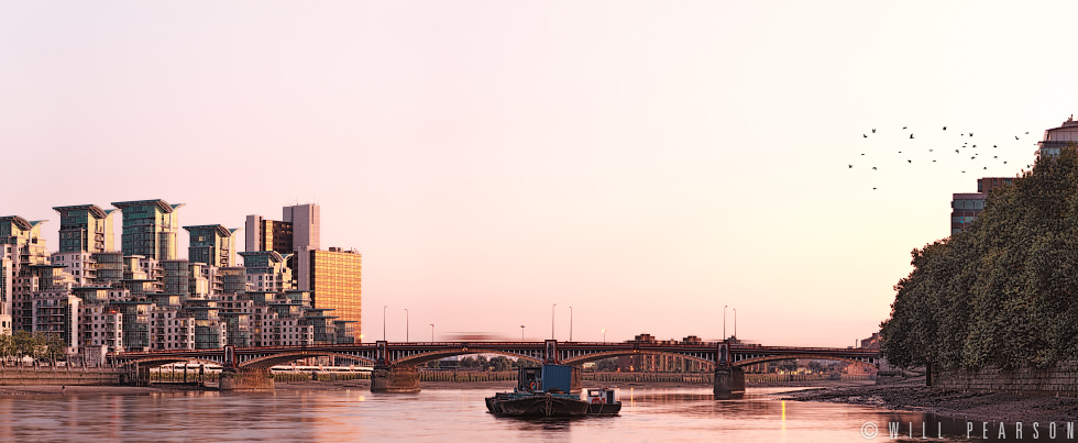 Fleeting Bus Vauxhall Bridge