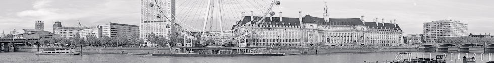 Millennium Wheel (Black & White)