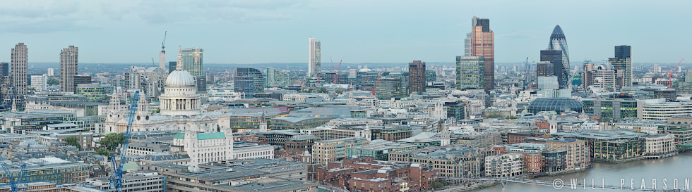 The City over the Thames