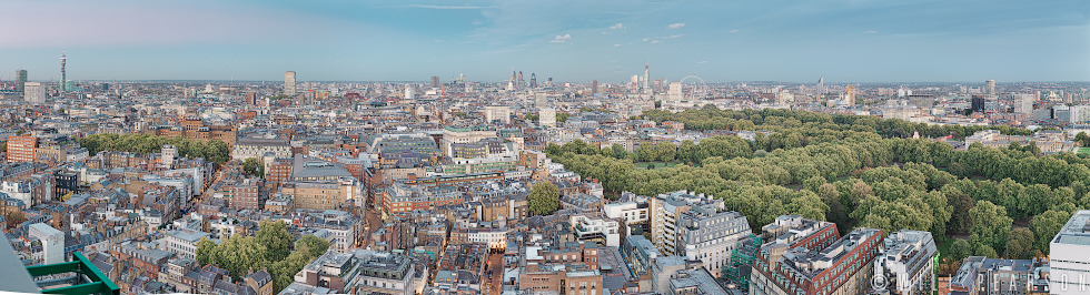 View Over Green Park