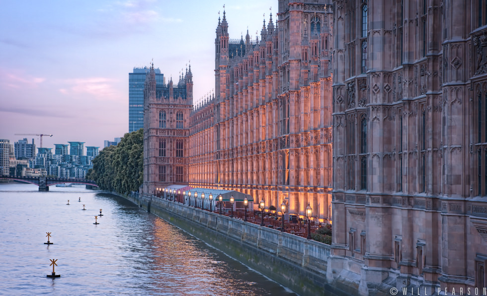 Palace of Westminster Towards Vauxhall