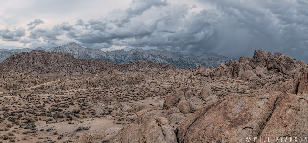 Alabama Hills Thunderstorm