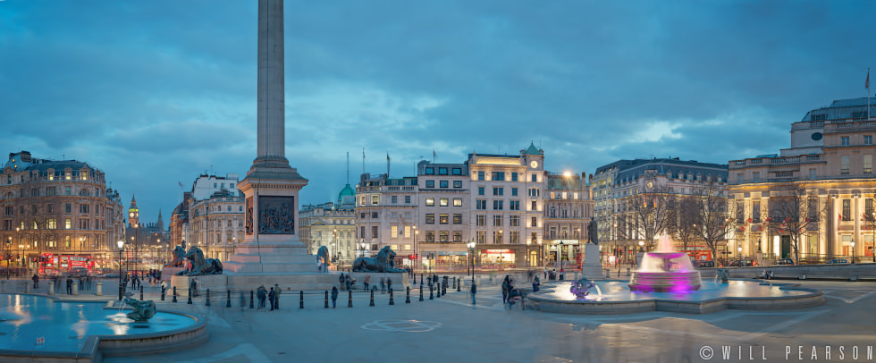 Trafalgar Square Rush Hour