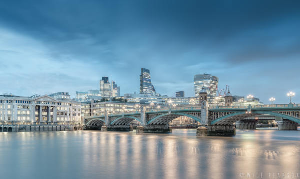 Southwark Bridge and the City of London